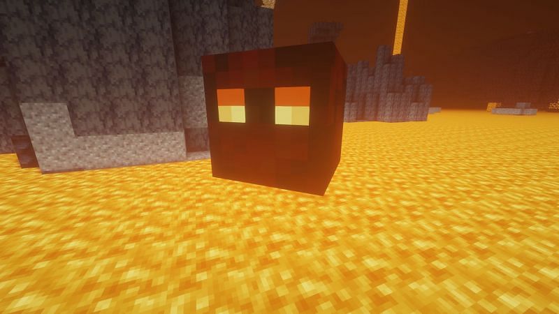 A magma cube in Minecraft (Image via Mojang)