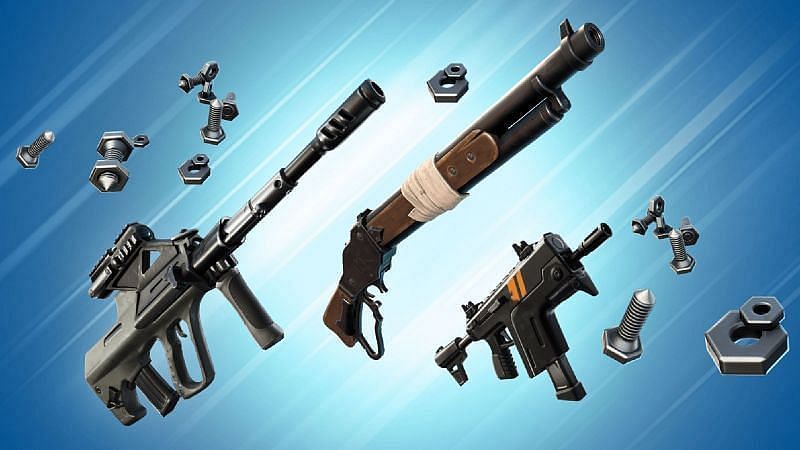After the Sideways Minigun and Rifle, a shotgun will be added to Fortnite Chapter 2 Season 8 (Image via Epic Games)