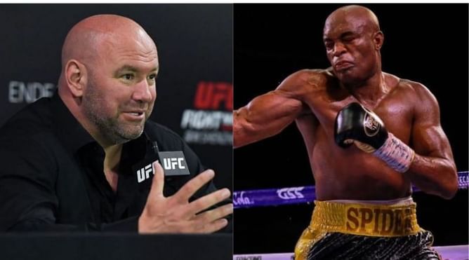 "We honestly need to start talking again about this guy as the GOAT" - Dana White on Anderson Silva