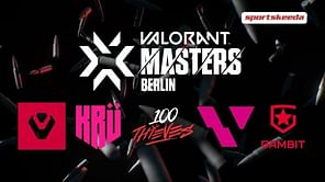 Top 5 teams to look out for in Valorant Champions Tour Stage 3 Masters Berlin
