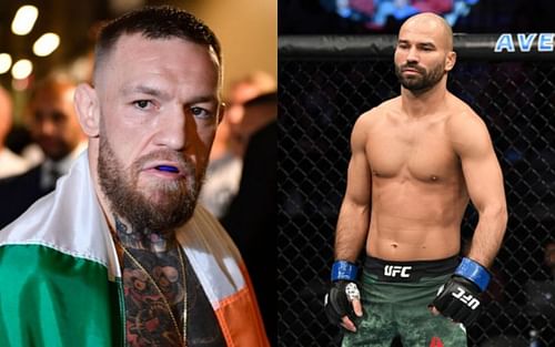 Conor McGregor (left); Artem Lobov (right)