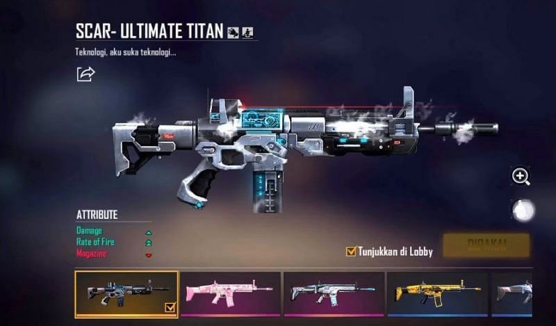 Weapon changes in Free Fire OB30 update (Image via Garena)