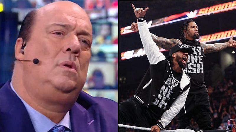 Paul Heyman is allies with Roman Reigns and The Usos on WWE SmackDown