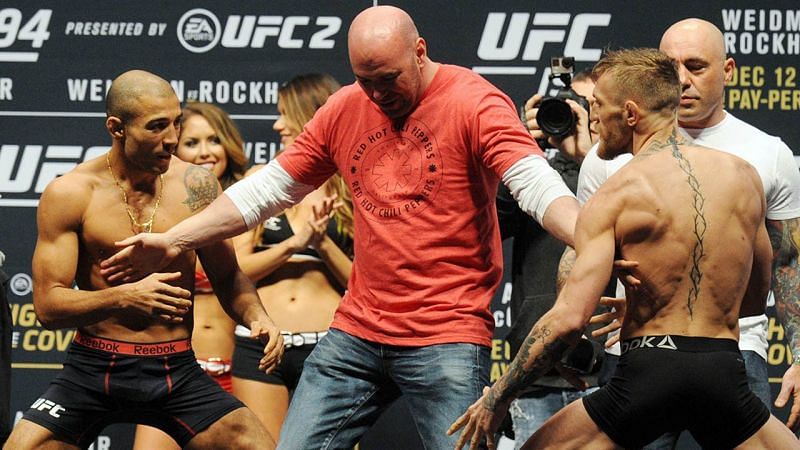 Jose Aldo appeared to have allowed Conor McGregor to get into his head prior to their clash at UFC 194