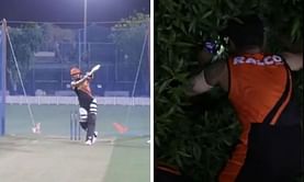 IPL 2021: [Watch] - Manish Pandey goes ball fetching after hitting a monstrous six in SRH training