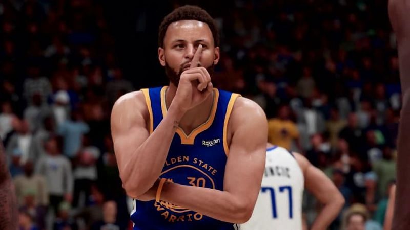 Stephen Curry as seen in NBA 2K21 [Source: Forbes]