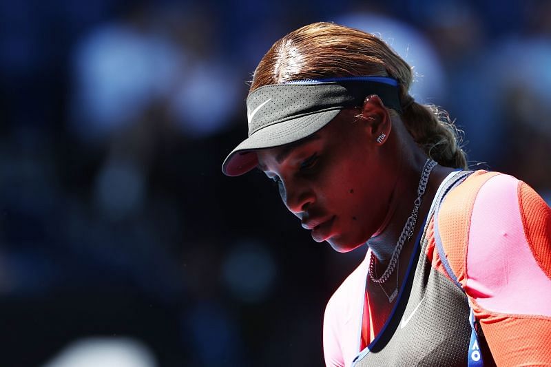 Serena Willaims at the 2021 Australian Open.