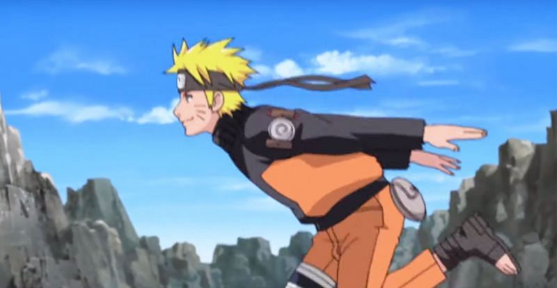 The Naruto run. (Image via Naruto)