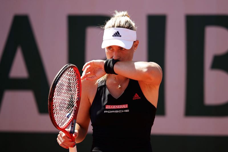 Angelique Kerber at the 2021 French Open.