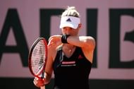 Angelique Kerber at the 2021 French Open.