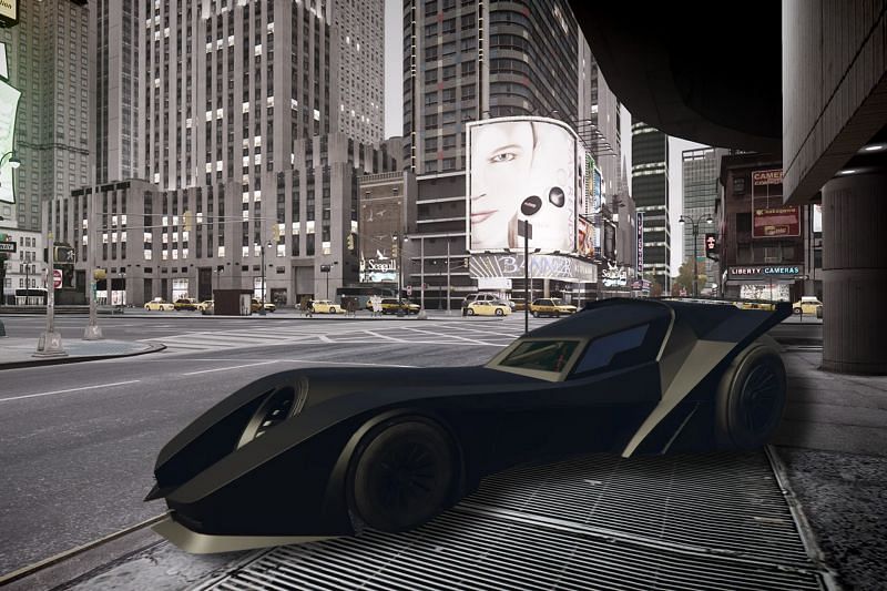 The Vigilante is GTA&#039;s answer to the Batmobile (Image via Sportskeeda)