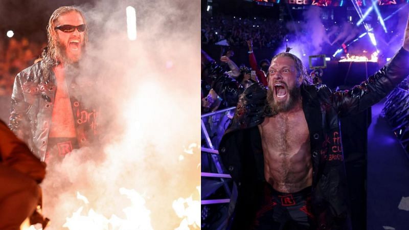 At SummerSlam Edge went back to his roots with his Brood inspired gear and entrance