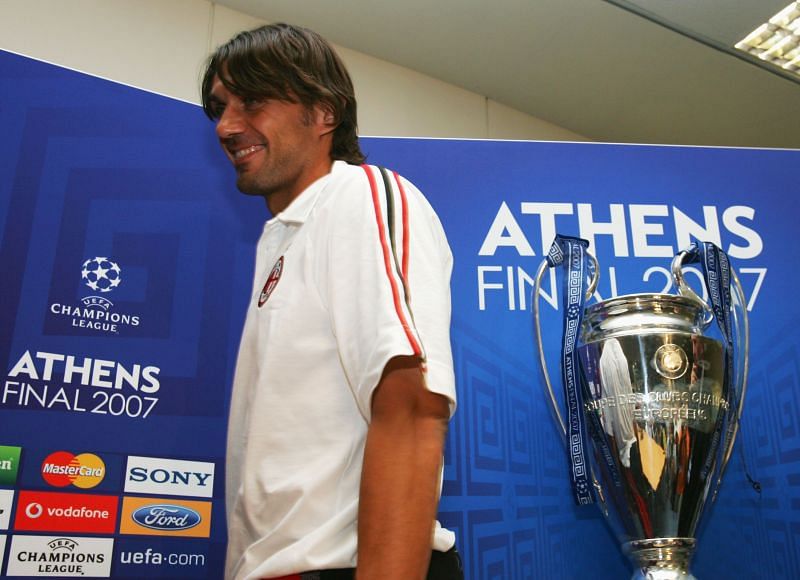 Paolo Maldini was a standout performer in the Champions League.
