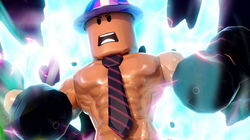 A featured image for Weight Lifting Simulator. (Image via Roblox Corporation)