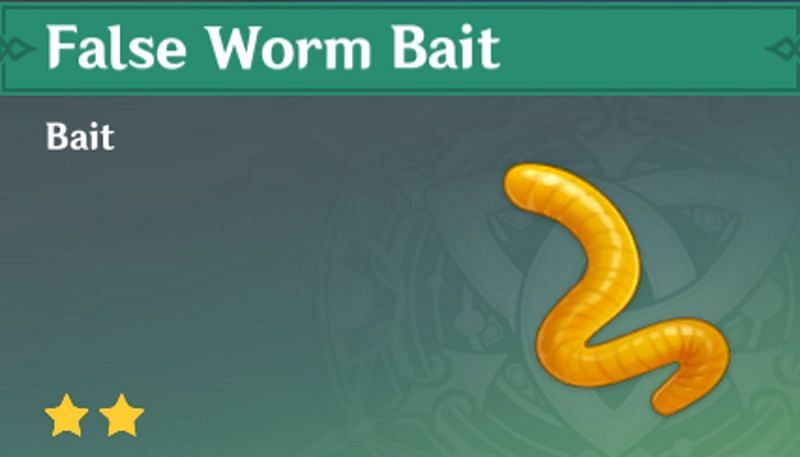 This is what False Worm Bait looks like (Image via Genshin Impact)