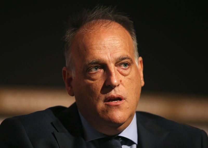 Javier Tebas recently criticized Barcelona over the departure of Lionel Messi