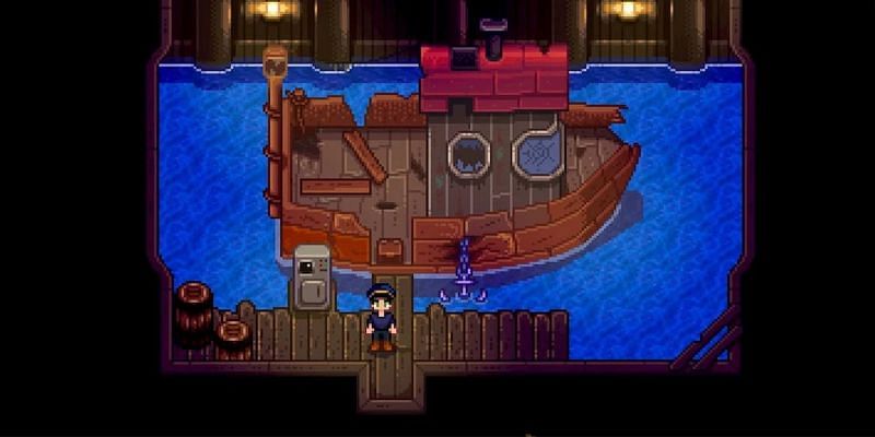 Ginger Island can be accessed by boat, but most areas have to be unlocked. (Image via Stardew Valley)