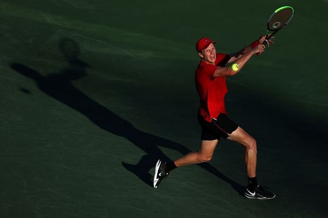 Jenson Brooksby says facing Novak Djokovic "is one of the toughest" challenges in tennis