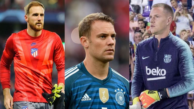 Some of the top-rated goalkeepers in FIFA 22 (Images via Wikipedia)