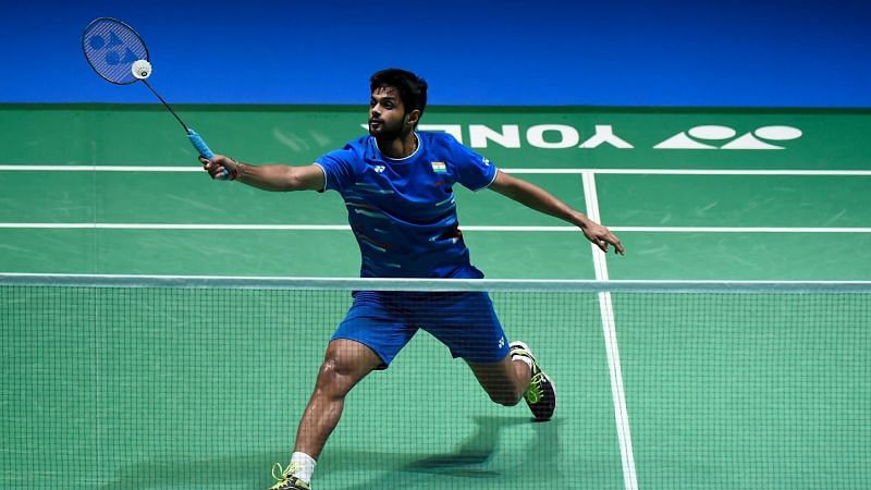 B Sai Praneeth lost to China&#039;s Shi Yu Qi 10-21, 10-21 in the men&#039;s singles on Monday