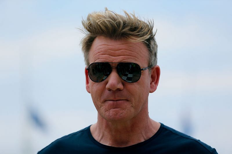 British celebrity chef, restaurateur, and television personality Gordon Ramsay in Dover, Delaware (Image via Getty Images/Jonathan Ferrey)