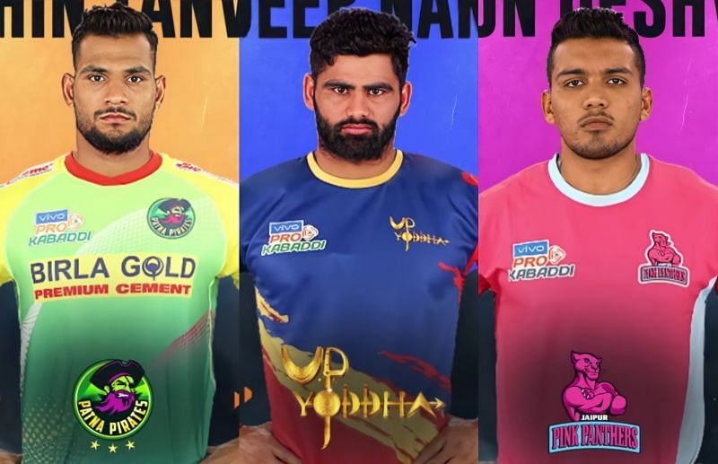 All the top-5 costliest players are raiders, who were bought at PKL Auction 2021.