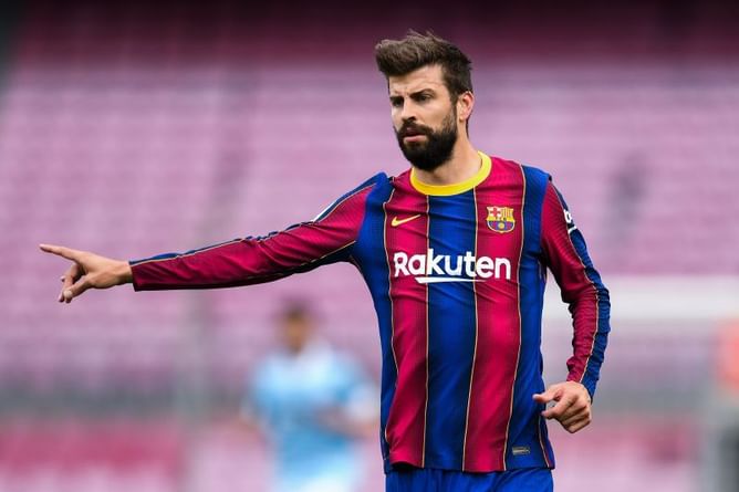 Gerard Pique trolls Real Madrid on Twitter over their failed pursuit of Kylian Mbappe