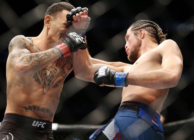 What happened to Brian Ortega after the Max Holloway fight and why was he away from the octagon?