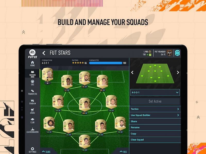 FIFA 22 Companion App for iOS and Android Devices