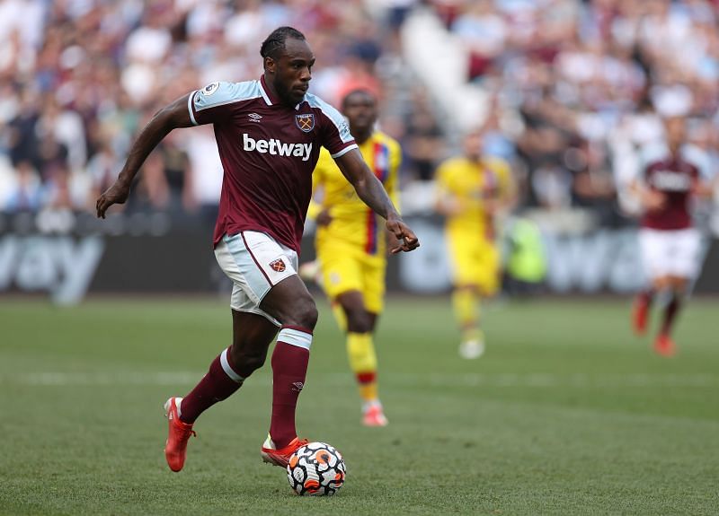 Michail Antonio has a goal involvement of seven