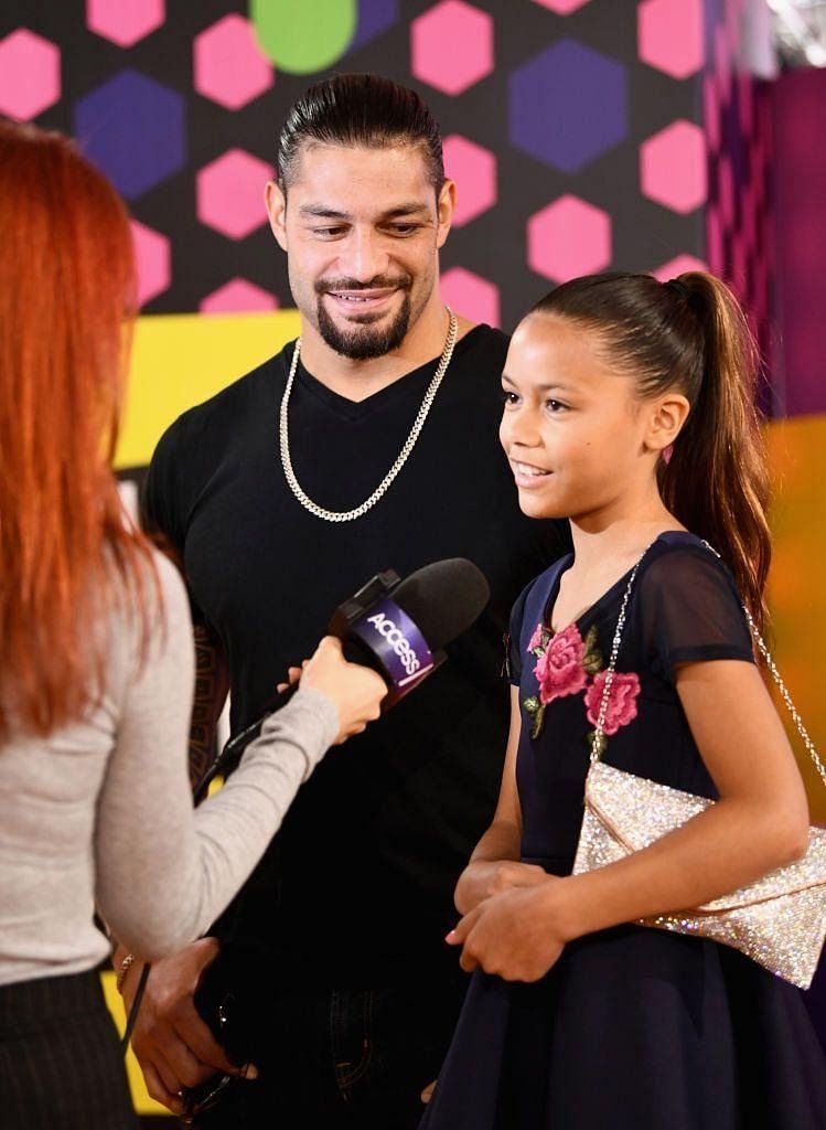 How many kids does Roman Reigns have?