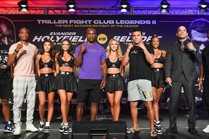 What time does the Evander Holyfield vs. Vitor Belfort event start, and how to watch it?