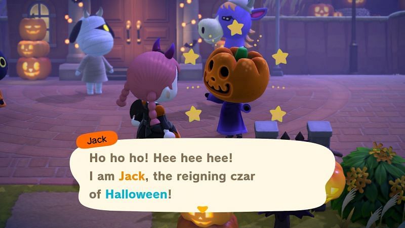 Halloween is one of the most popular times of year in Animal Crossing. Image via Nintendo