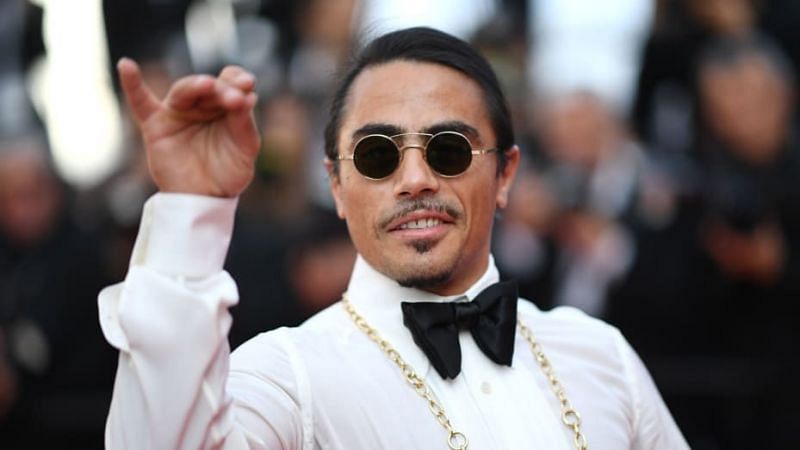 Salt Bae launched his London restaurant on September 23, 2021 (Image via Getty Images)
