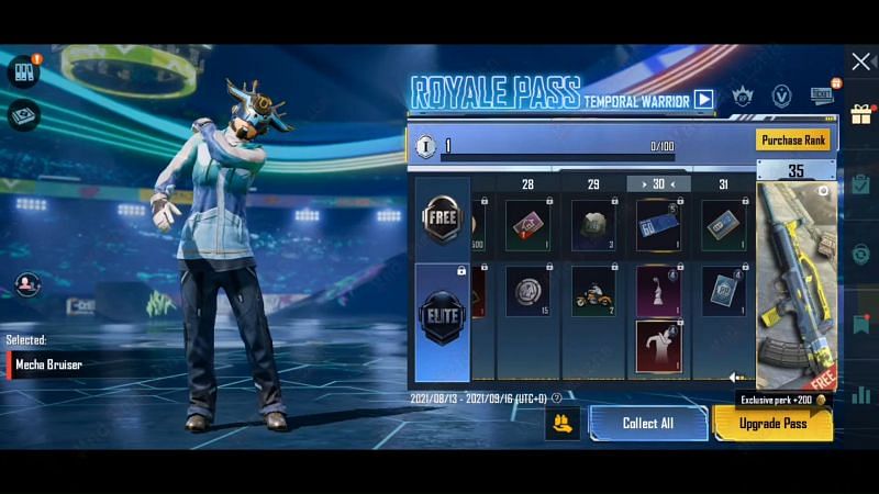 This exclusive emote is another reward at rank 30 (Image via YouTube/Mad Tamizha)