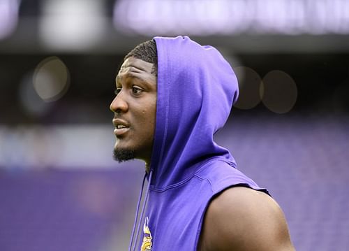 Xavier Rhodes as a member of the Minnesota Vikings back in 2019