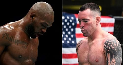 Jon Jones (left), Colby Covington (right) [Credits: @jonnybones, @colbycovmma via Instagram[