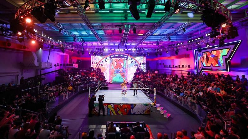 The new set-up for NXT 2.0 which was rebranded in September 2021