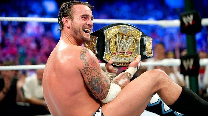 CM Punk has been a two-time WWE Champion