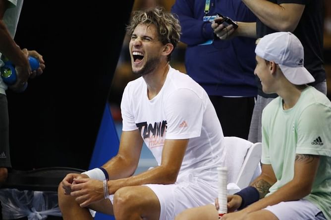Dominic Thiem seen taking his clothes off in new commercial, says his body double is a "big, big Novak Djokovic fan"
