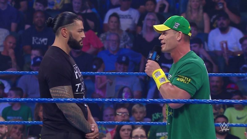 Roman Reigns defeated John Cena on August 21