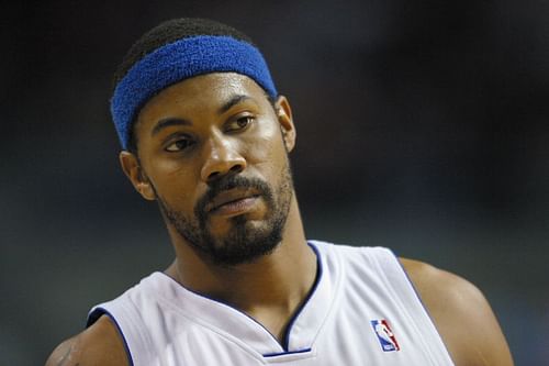 Rasheed Wallace #36 of the Detroit Pistons