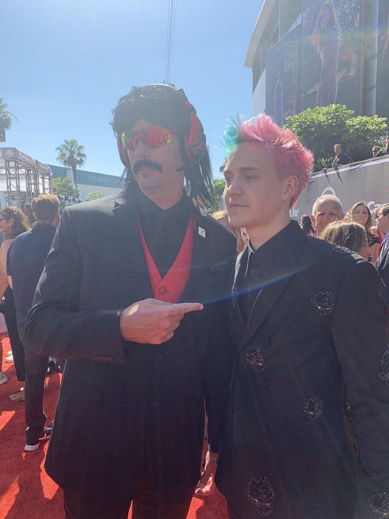 Popular streamers Ninja (2018) and Dr DisRespect (2020) were among the first big names to quit Twitch (Image via Dr Disrespect on Twitter)