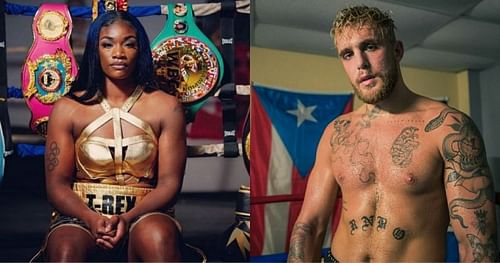 Claressa Shields (left) and Jake Paul (right) [Image Credit: @claressashields & @jakepaul via Instagram]