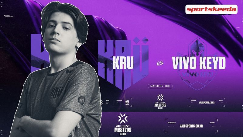 KR&Uuml; Esports&#039; Klaus is confident heading into the match against Vivo Keyd (Image via Sportskeeda)