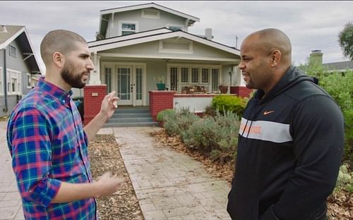 MMA journalist Ariel Helwani and former UFC champion Daniel Cormier