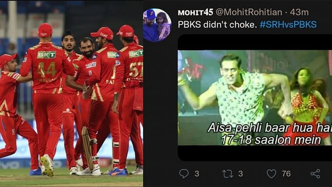 SRH vs PBKS memes, IPL 2021: Top 10 funny memes from today's match