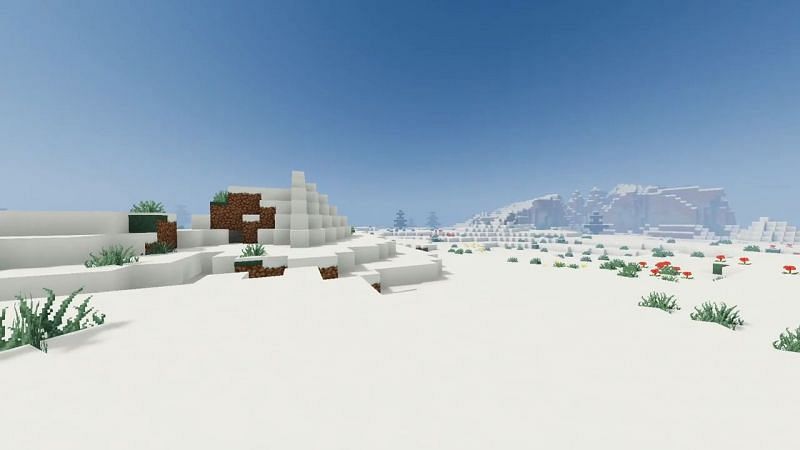 Removed biomes (Image via Minecraft)