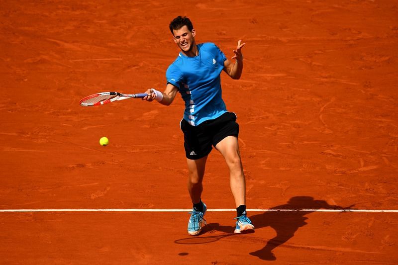 Dominic Thiem at the 2019 French Open