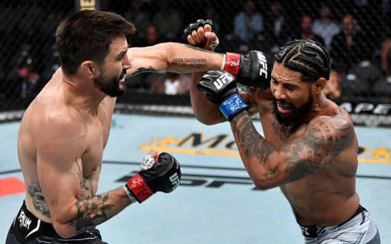 Carlos Condit (left); Max Griffin (right)